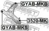 GEELY 1014001606 Control Arm-/Trailing Arm Bush